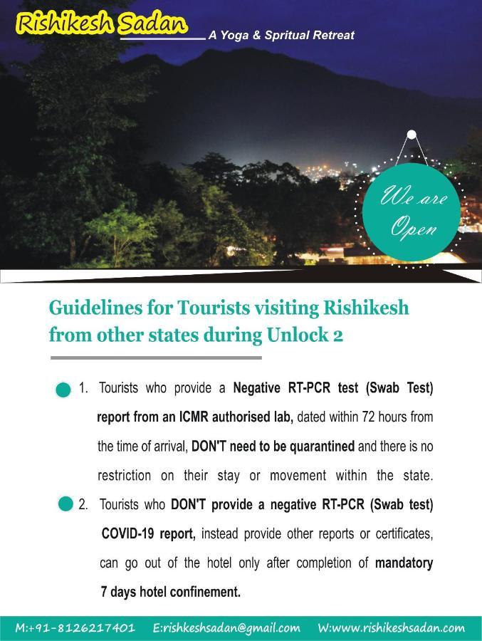 فندق Rishikesh Sadan A Yoga & Spritual Retreat Tapovan المظهر الخارجي الصورة